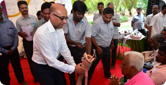 Prosthetic Limbs Distributed to Needy Patients by AM Foundation